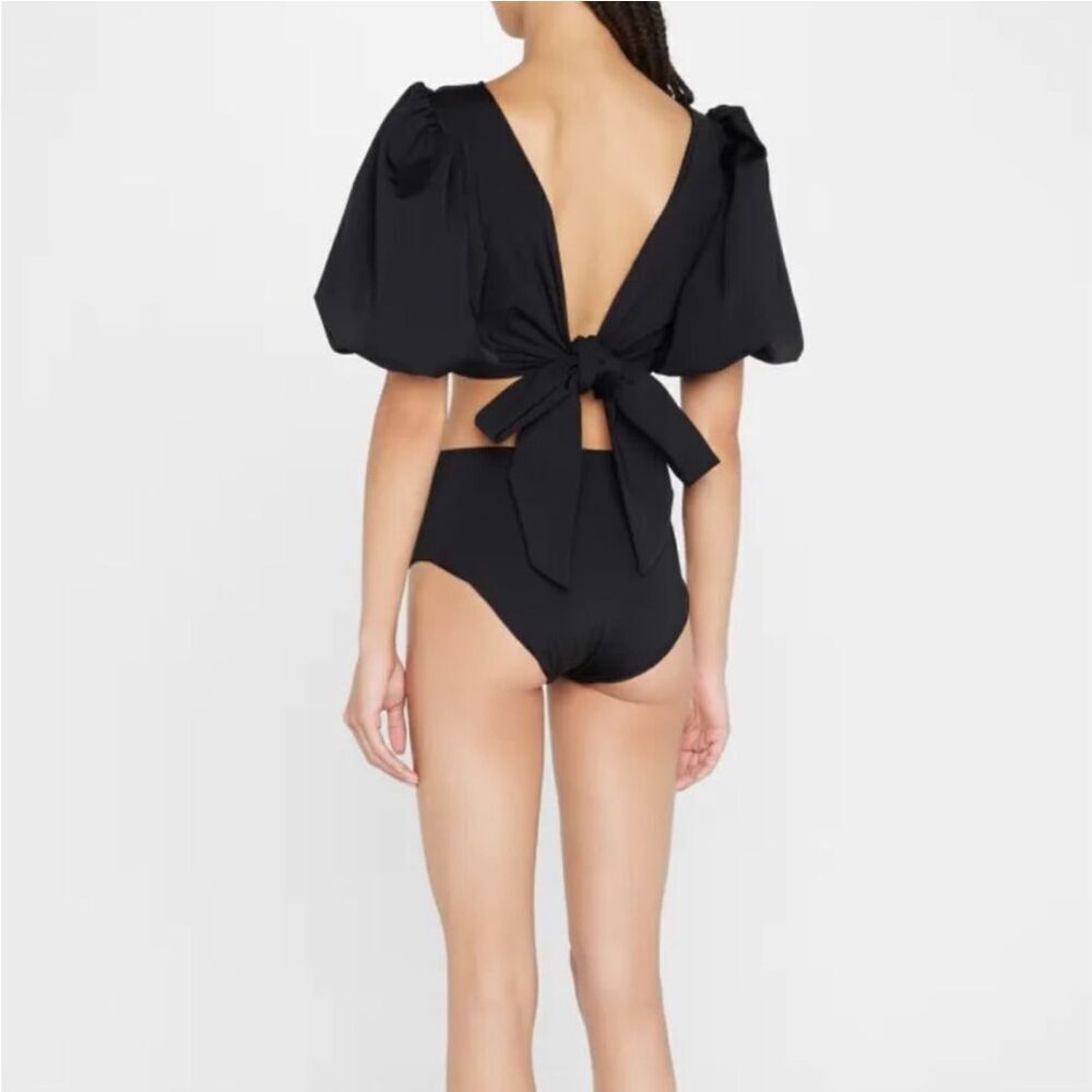 Maygel Coronel Gallega Puff-Sleeve Swimsuit — image 3 of 8